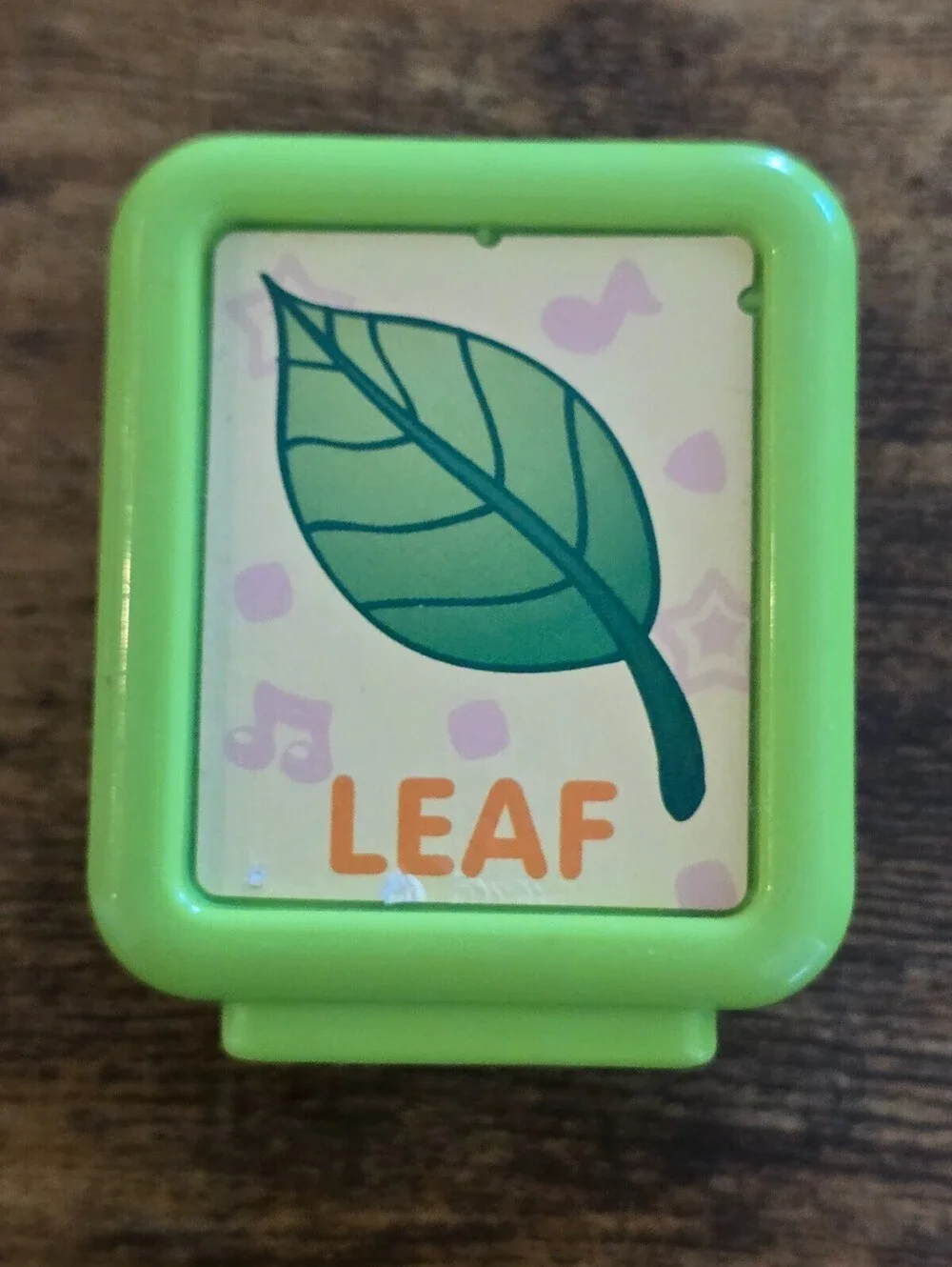 Vtech Alphabet Blocks Sit to Stand Train Replacement Block L Leaf